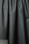Italian wool/cashmere twill suiting - charcoal heather