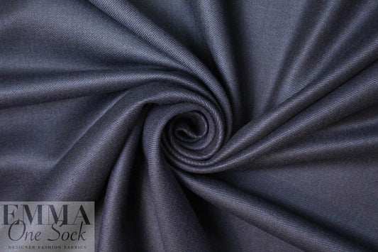 Noriso1 Ferrari double face stretch twill - midnight/black