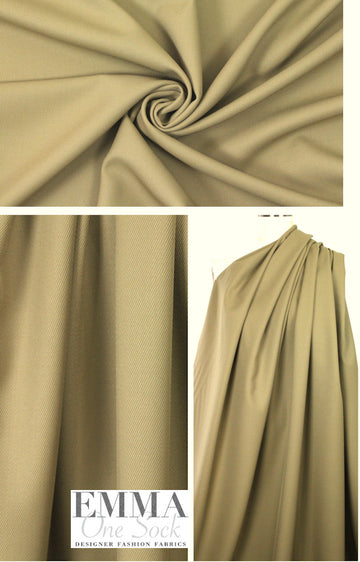 The0ry Italian wool twill - camel