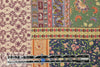 Italian viscose/wool challis bohemian montage