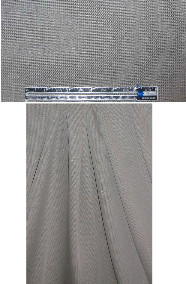 Italian wool/viscose micro-chevron jacquard