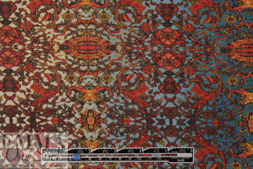 Italian printed wool/viscose voile - istanbulesque