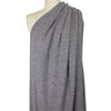 Italian tufted waffle stretch wool fleece - neutral gray .75 yds