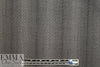 famous designer virgin wool wavy stripe - black/silver