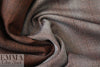 famous designer virgin wool wavy stripe - bronze/gray 1.875 yd