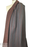 famous designer virgin wool wavy stripe - bronze/slate 2.25 yd