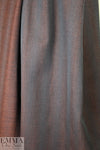 famous designer virgin wool wavy stripe - bronze/slate 1.9 yd