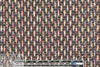 Italian fancy weave multicolor chevron wool blend 1.75 yd