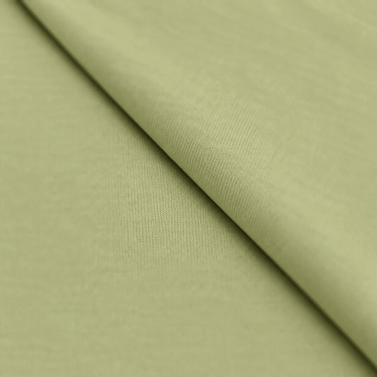 jersey knit, cotton/elastic extra-wide "workhorse" - meadow