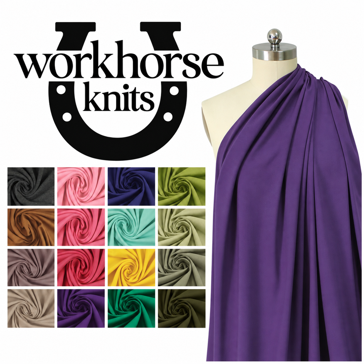 jersey knit, cotton/elastic extra-wide 