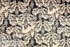 Italian ikat scroll stretch cotton blouseweight woven 2.125 yd
