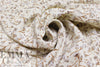 'blossom rain' polyester crepe woven - neutrals 1.5 yd