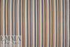 Promenade stripes rayon/linen woven - earth tones 2 yd