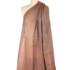 CA designer cross dye sheer all cotton woven - sienna/storm 1.5 yd
