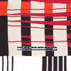 French 'plaid meets stripes' lightweight cotton sateen two PANELS 3 yd