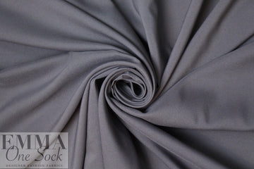 stretch woven lining - medium gray .75 yds