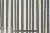 Italian linen/cotton stretch woven denim/natural stripe