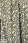textured yarn dye novelty knit - army green