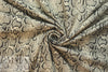 NY designer reptile design stretch jacquard .75 yds