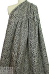 NY designer animal stripes stretch jacquard
