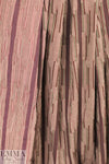 CA designer cotton blend ikat stretch jacquard