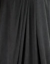 Japanese Oeko-tex sandwashed yoryu - black 1 yard