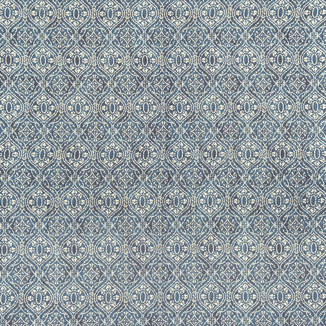 'blue medallion' crinkle texture yoryu 1.875 yd