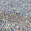 'blue medallion' crinkle texture yoryu 1.875 yd