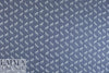 zebra print lightweight cotton denim - medium blue