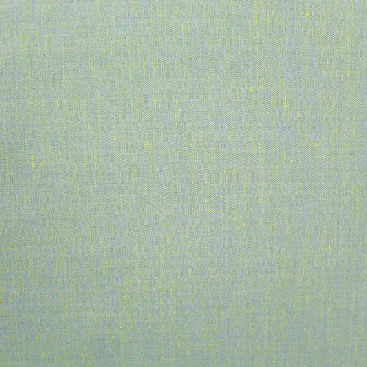 European cross dye linen/rayon stretch woven - lime ice